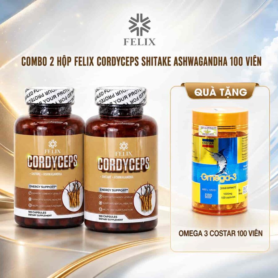 Cordyceps Shitake Ashwagandha Felix