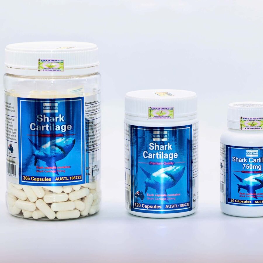 Sụn cá mập Costar Shark Cartilage 750mg