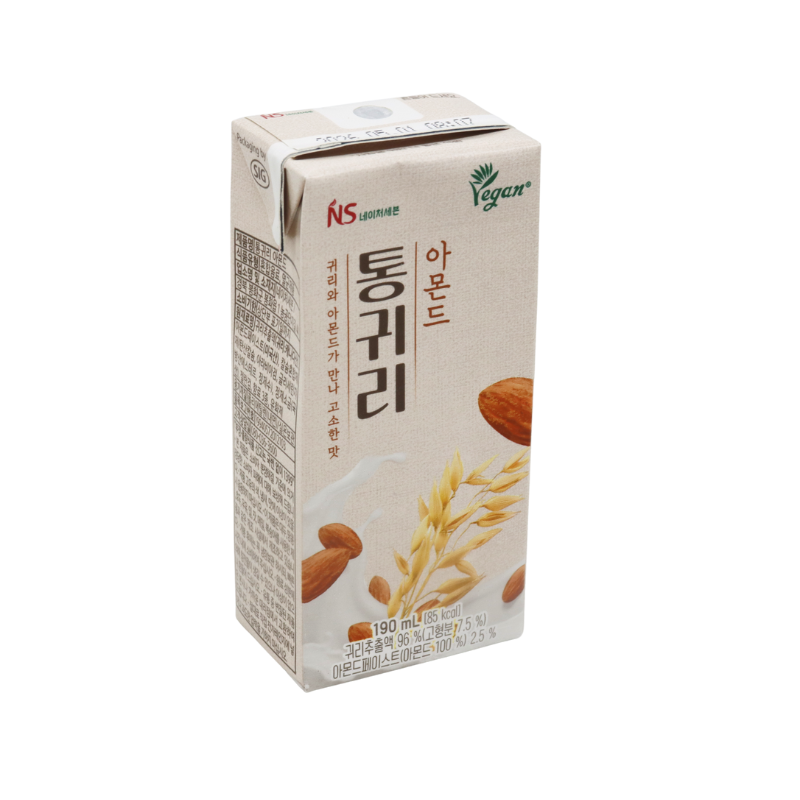 1 thùng sữa hạnh nhân yến mạch nguyên cám Santes (190ml/hộp x 24 hộp/thùng) - Ảnh 4