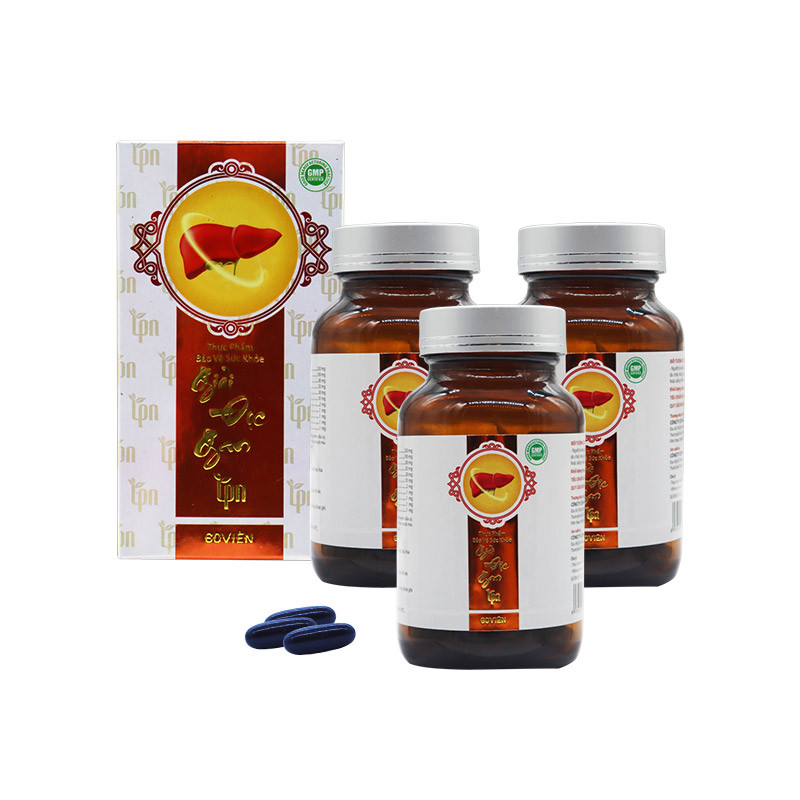 3 hộp Giải Độc Gan TPN (180 viên) + 1 hộp trà sâm Wongin-T + 1 kẹo sâm mềm KOREAINSAM 200gr