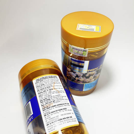 COMBO 2 hộp Tinh dầu hoa anh thảo Costar Evening Primrose Oil 100 viên/hộp + 1 dầu phủ bạc ngẫu nhiên + 1 đôi hoa tai ngọc trai ngẫu nhiên