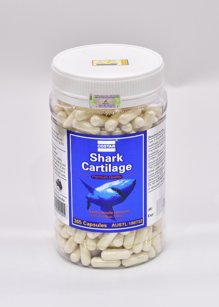 Combo 2 hộp Sụn Cá Mập Costar Shark Cartilage 750mg 365 viên/hộp - Ảnh 4