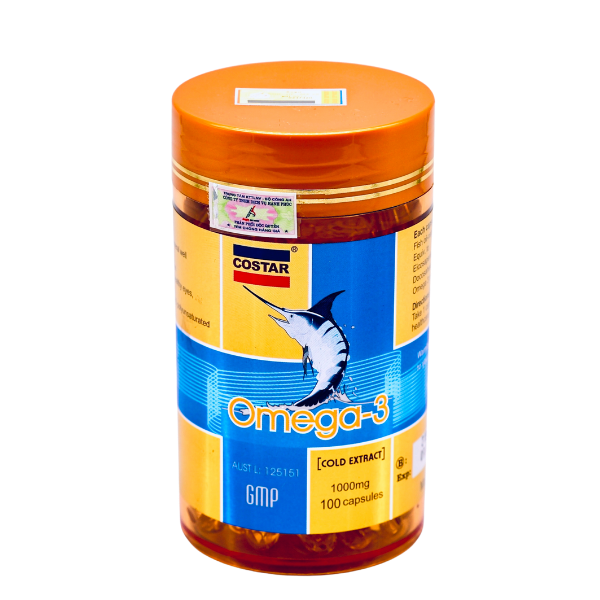 COMBO 2 hộp Costar Glucosamine HCL 120 viên/hộp + 1 hộp Omega 3 Costar 100 viên + 1 hộp Costar Glucosamine 30 viên + 1 tuýp dầu lạnh glucosamine 150ml - Ảnh 5