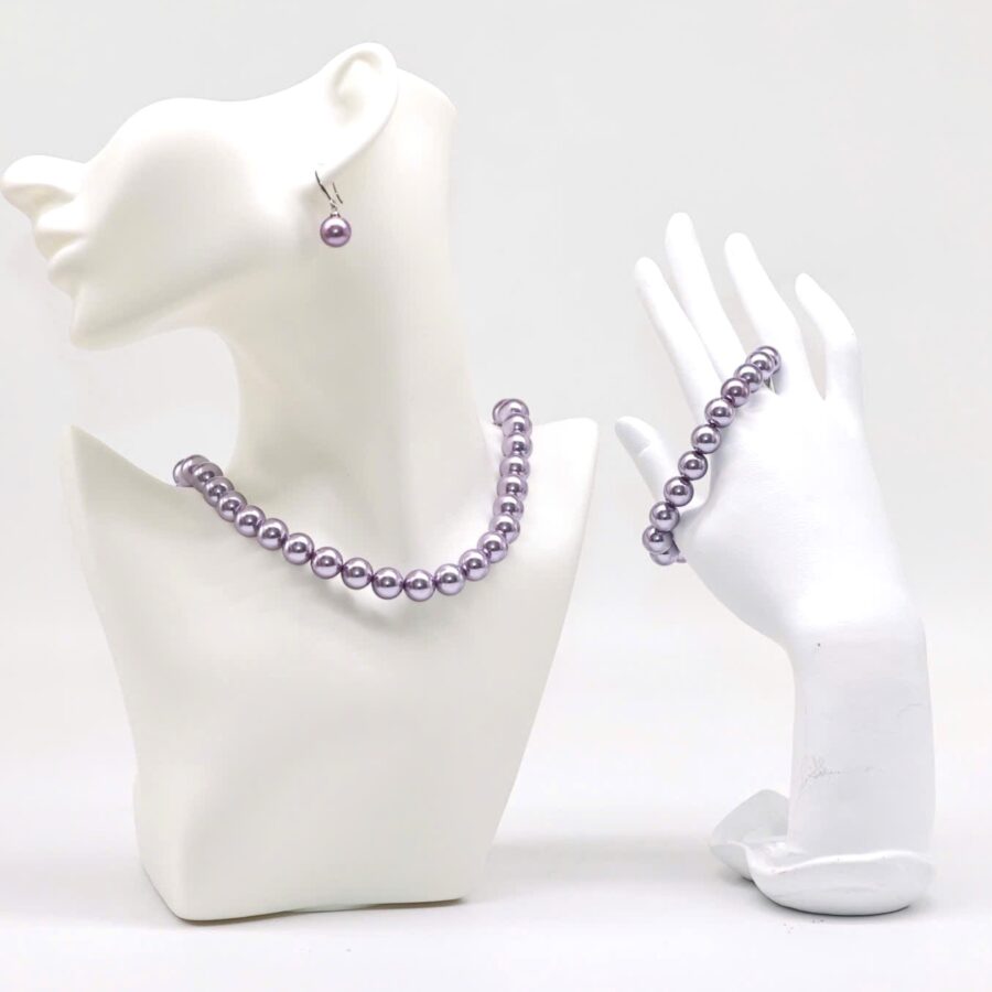 Bộ trắng Sức Trai Vỏ Sò Cao Cấp - Trai Tròn Đều Bóng Đẹp 10 li