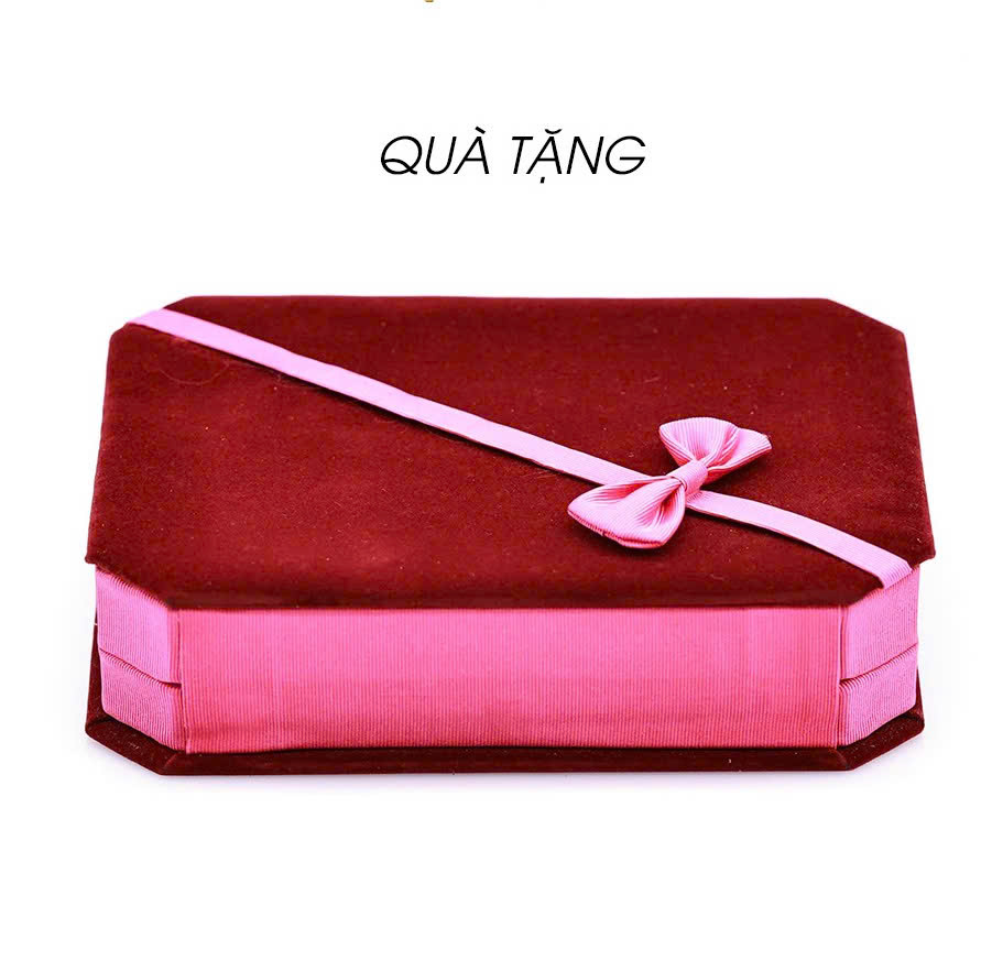 Bộ Dây Chuyền ngọc Trai Mặt Sen vàng Tinh Túy 7-8 Li - Ảnh 7