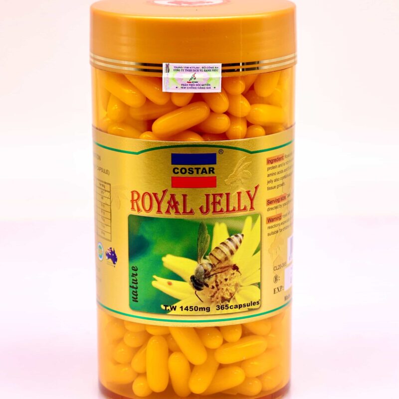 COMBO 1 hộp Sữa Ong Chúa Costar 365 viên+1 hộp sữa ong chúa 100v + 1 hộp Costar Glucosamine 30v + 1 dầu phủ bạc 200ml ngẫu nhiên