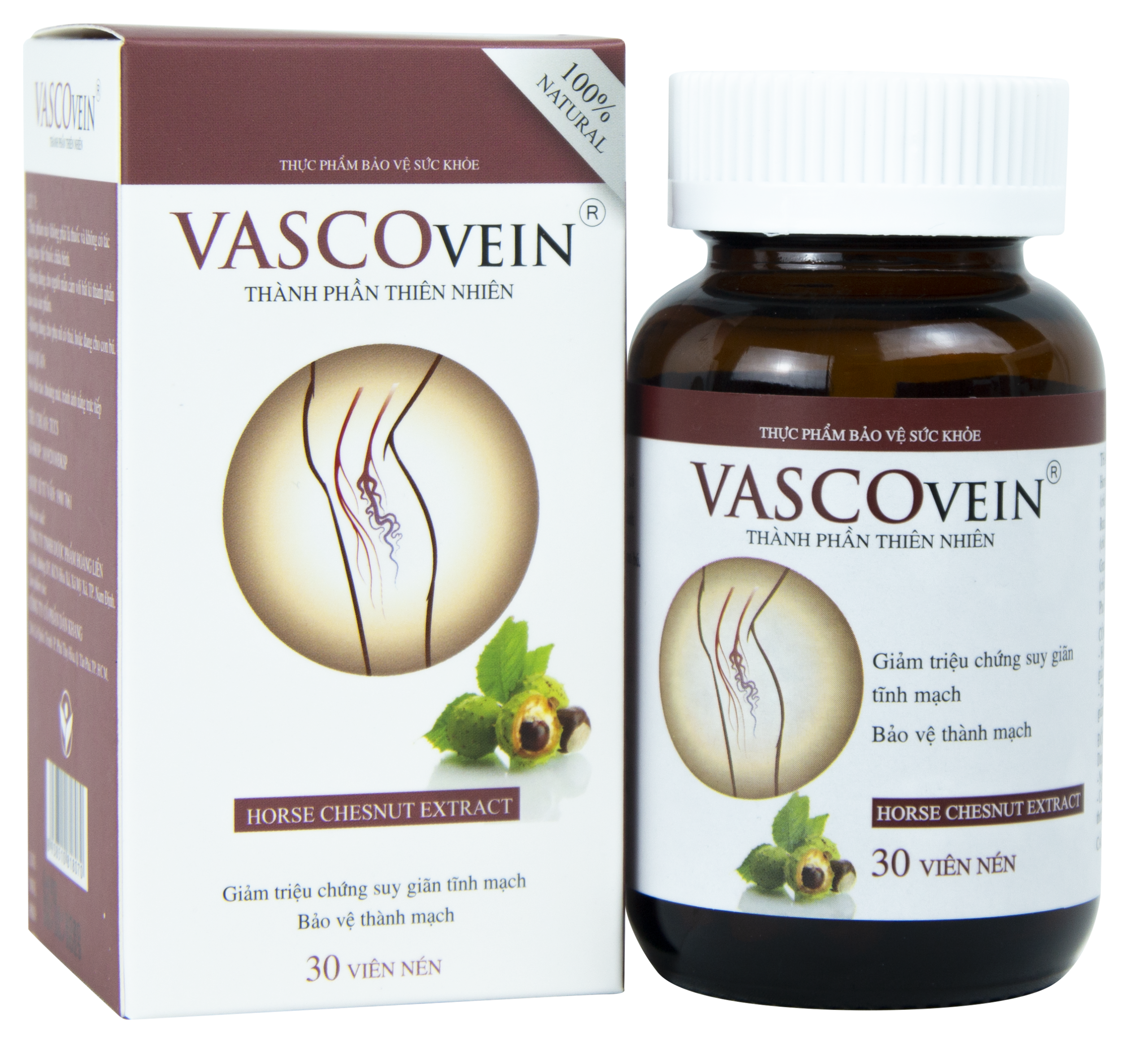 COMBO 5 hộp Vascovein + 1 hộp Kem Vascovein 50g + 1 hộp Hoạt Huyết Minh Não Khang - Ảnh 3