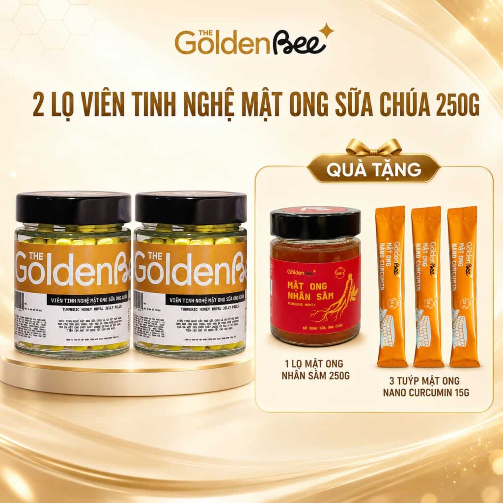 2 lo vien tinh nghe mat ong sua chua golden bee (1)
