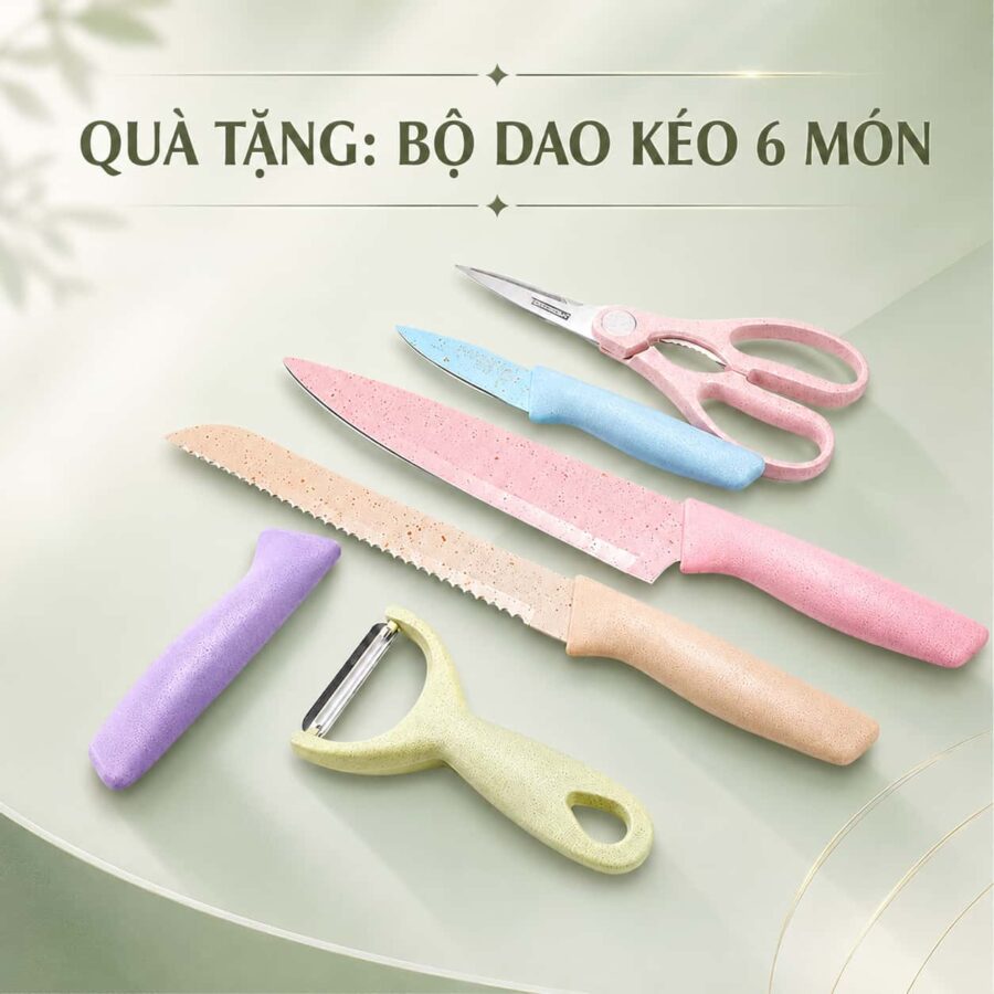 bộ dao kéo 6 món
