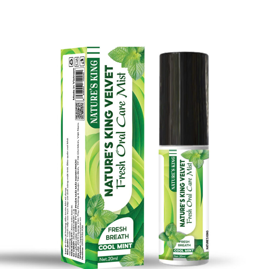Xịt thơm miệng Nature’s King Velvet Fresh Oral Care Mist