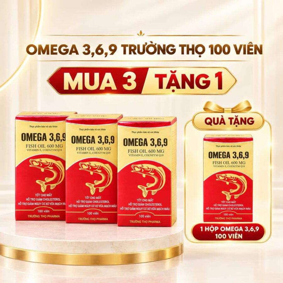 omega 3 6 9 trường thọ
