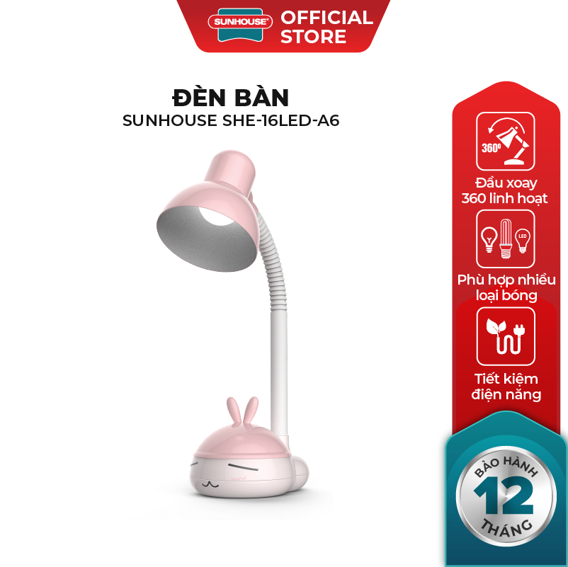 Đèn bàn Sunhouse SHE-16LED-A6