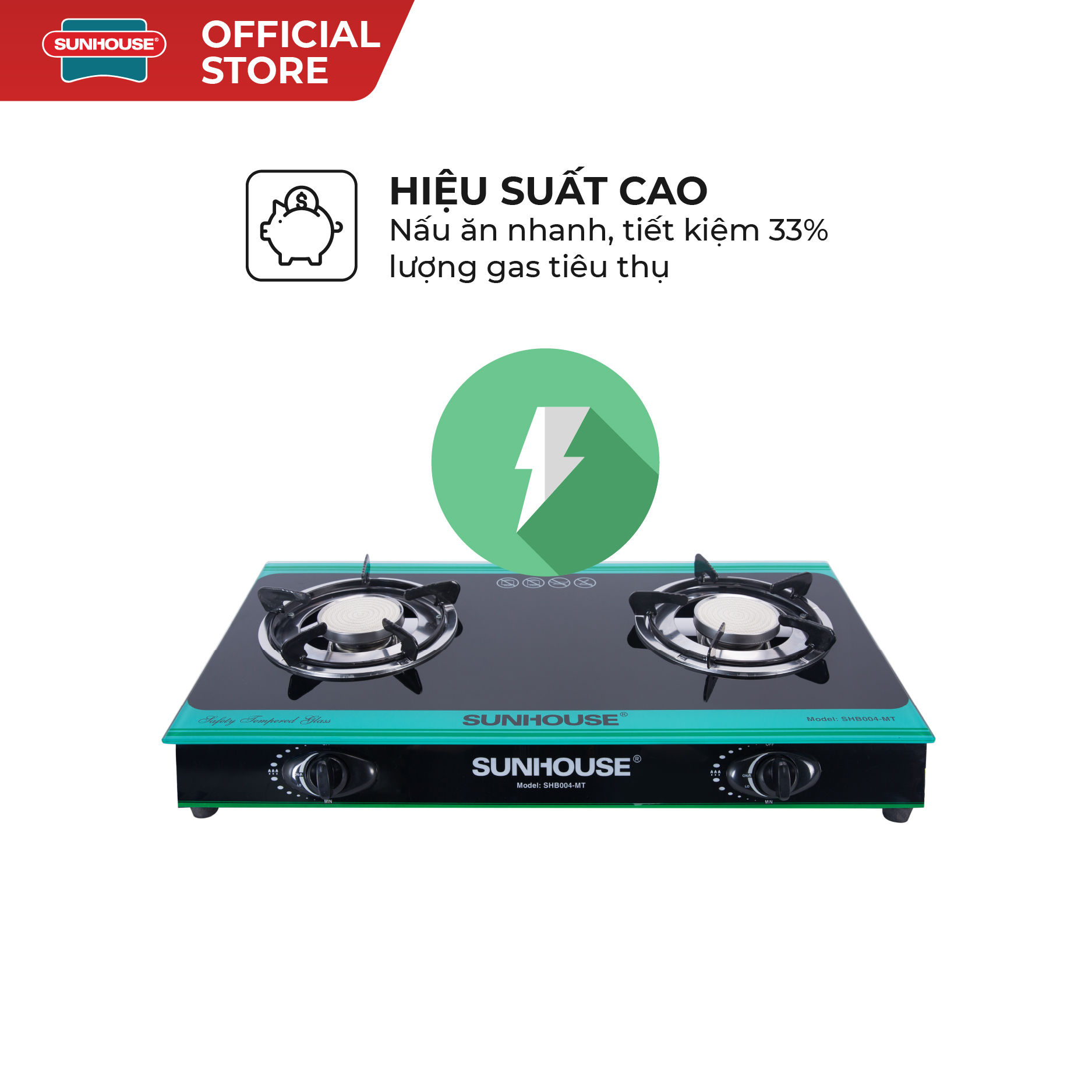 Bếp gas dương hồng ngoại Sunhouse SHB004MT - Ảnh 4