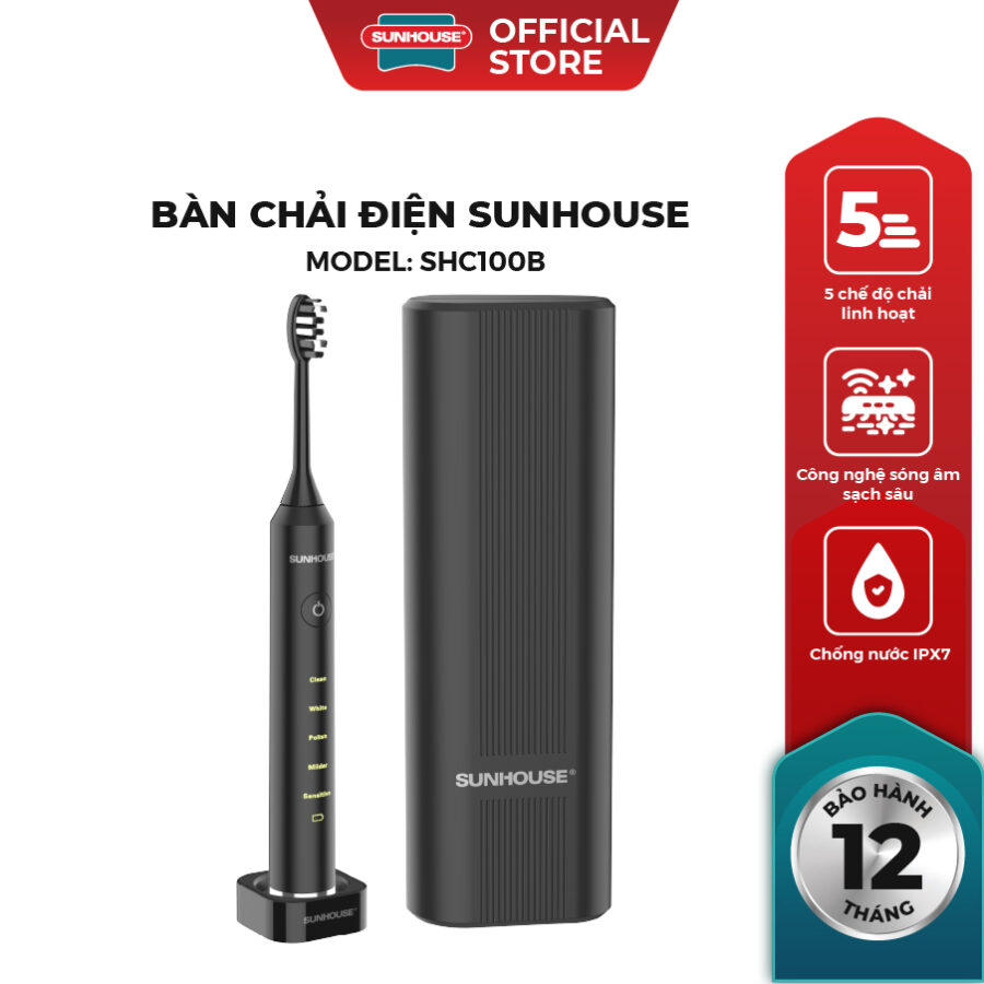 Bàn chải điện Sunhouse SHC100B