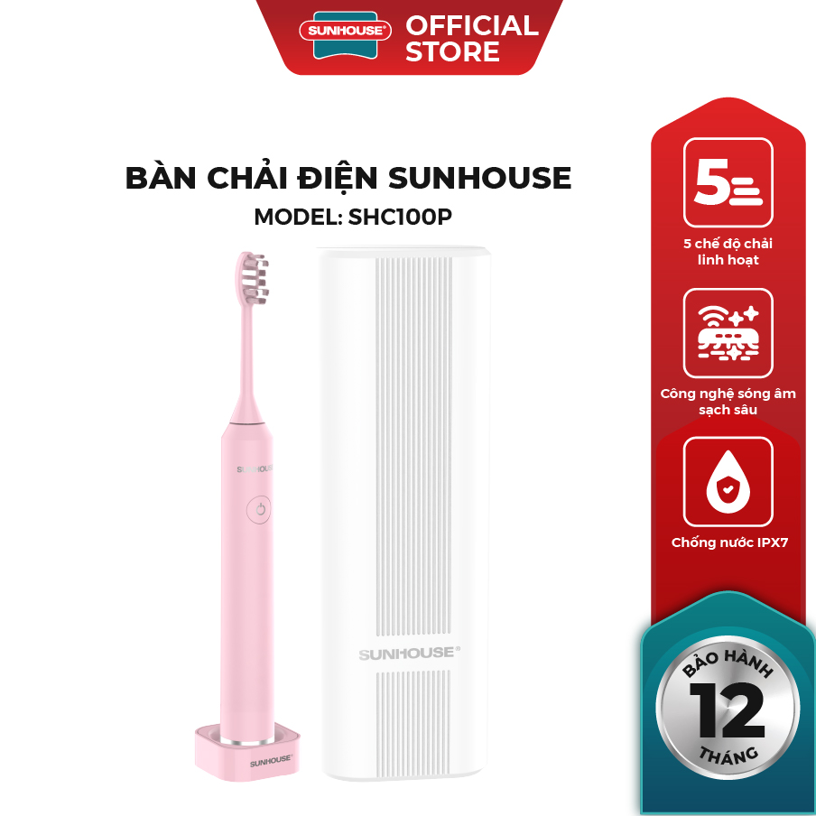 Bàn chải điện Sunhouse SHC100P