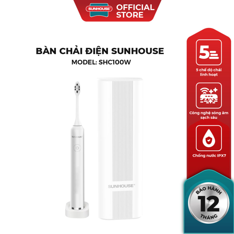 Bàn chải điện Sunhouse SHC100W