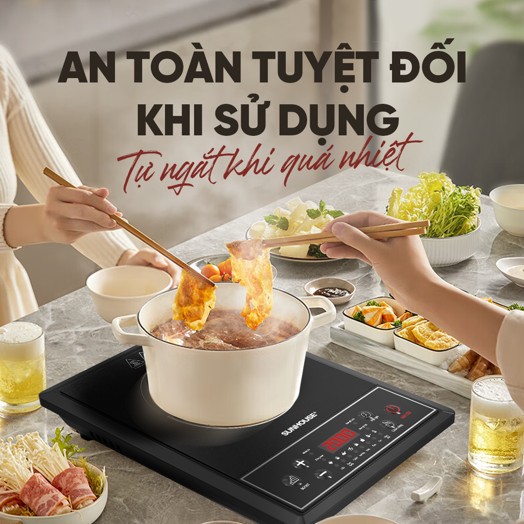 Bếp từ đơn Sunhouse SHD6154 - Ảnh 5