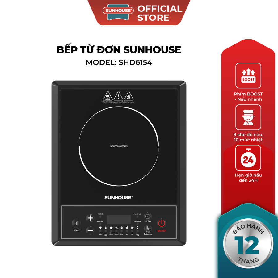 Bếp từ đơn Sunhouse SHD6154