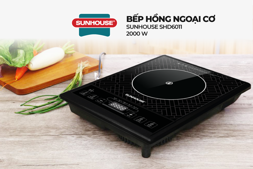 Bếp hồng ngoại cơ Sunhouse SHD6011 - Ảnh 3