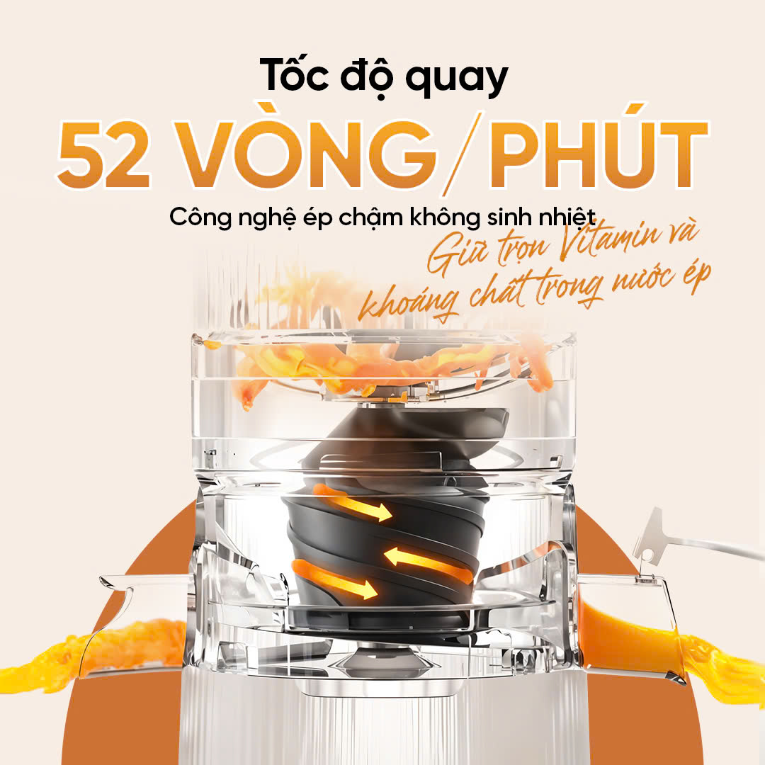 Máy ép chậm Sunhouse SHD5504 - Ảnh 2