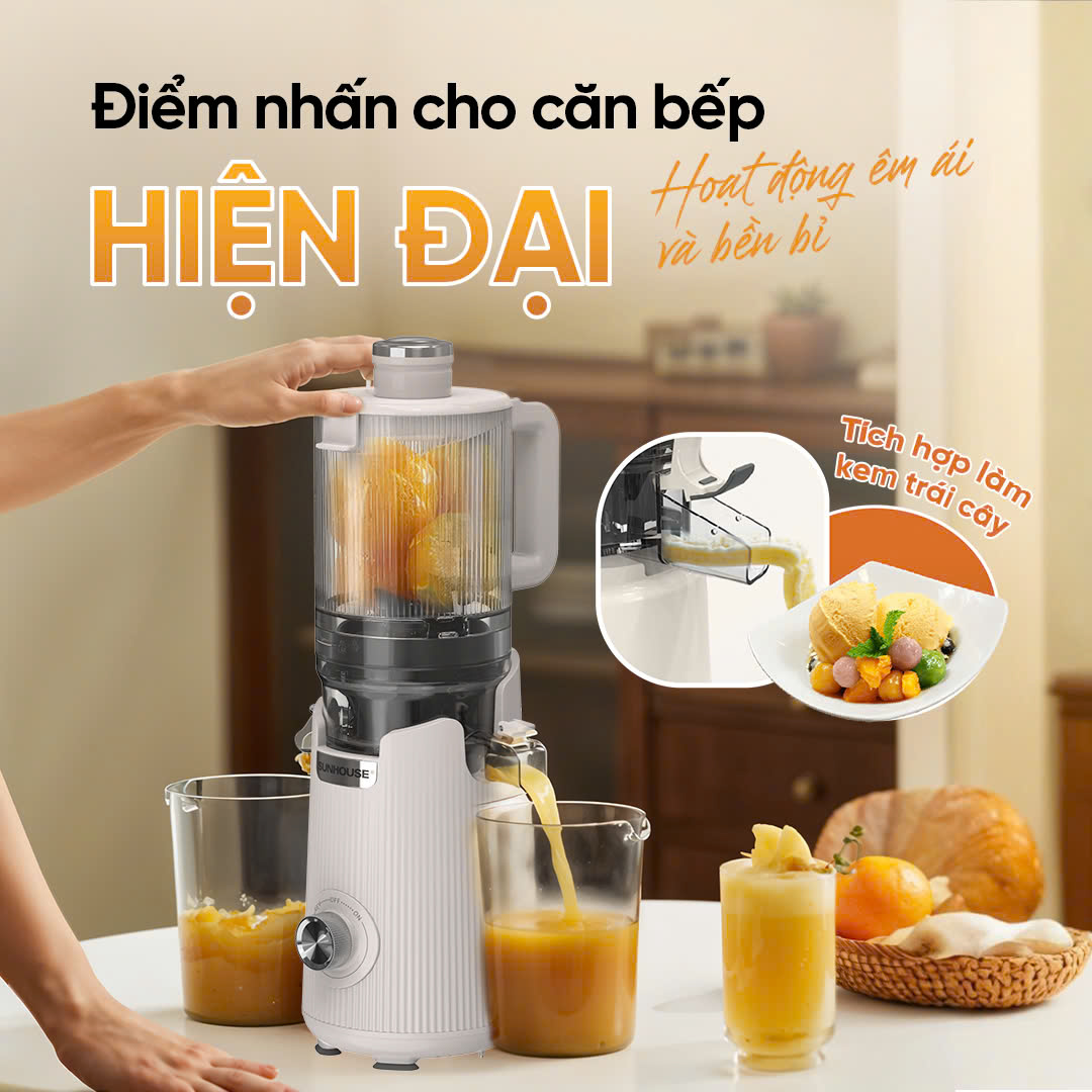 Máy ép chậm Sunhouse SHD5504 - Ảnh 3