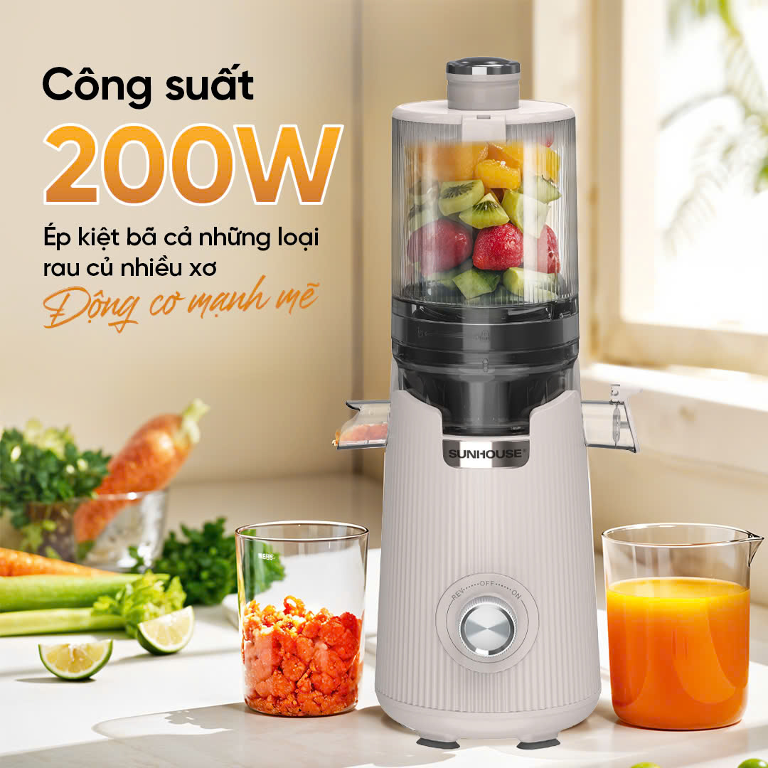 Máy ép chậm Sunhouse SHD5504 - Ảnh 6