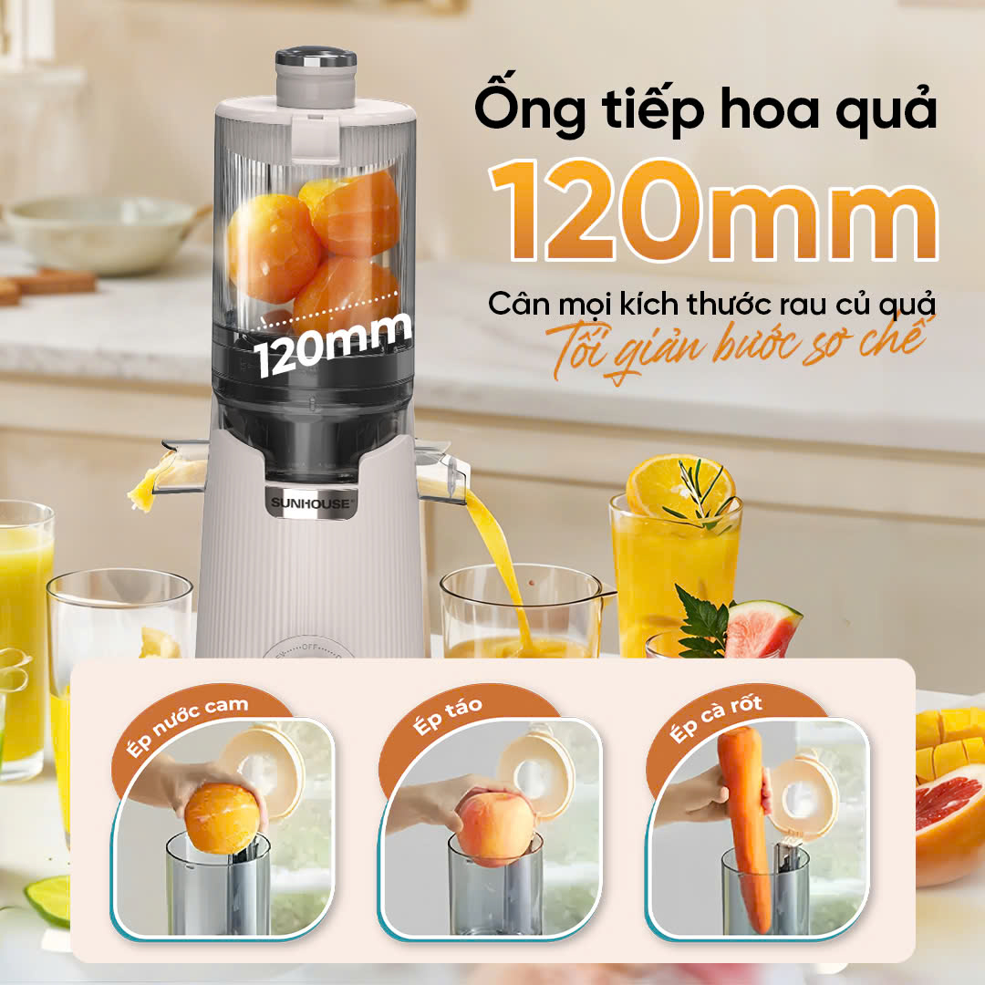 Máy ép chậm Sunhouse SHD5504 - Ảnh 5