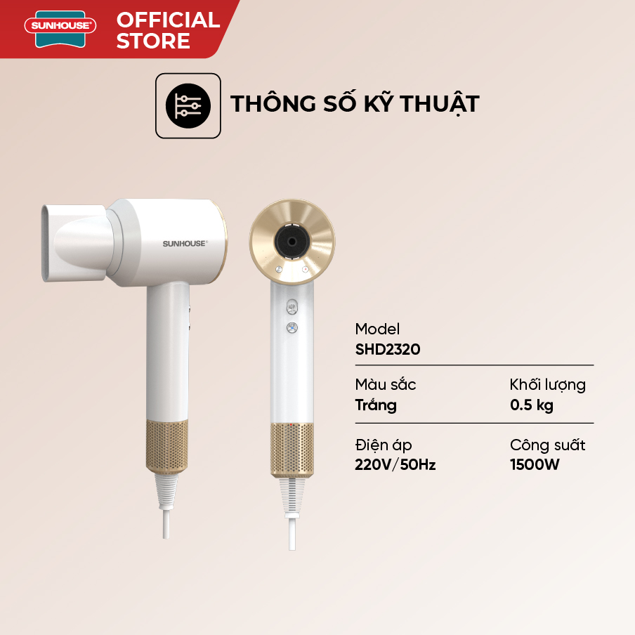 Máy sấy tóc Sunhouse SHD2320 - Ảnh 7