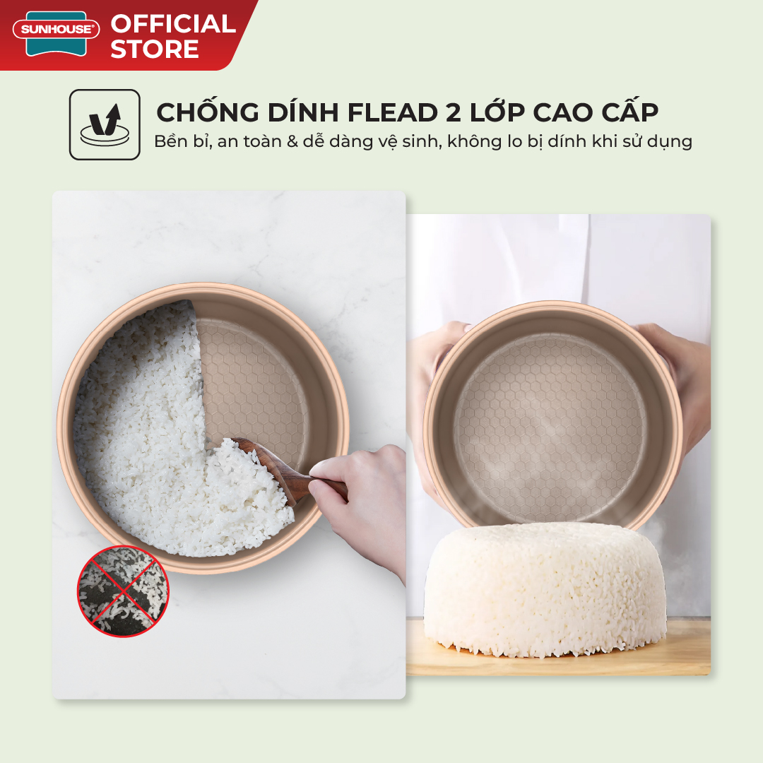 Nồi cơm điện Sunhouse SHD8200 - Ảnh 5