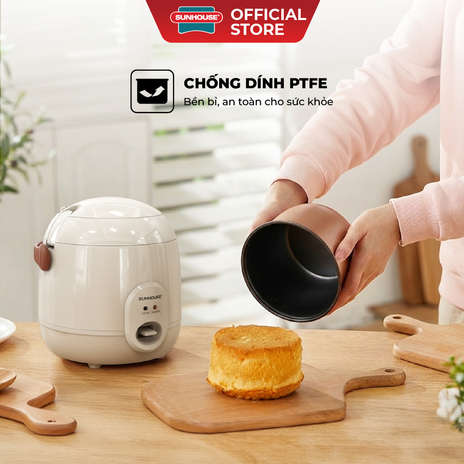 Nồi cơm điện 1.8L Sunhouse Mama SHD8667 - Ảnh 6