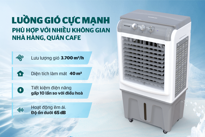 Máy làm mát không khí Sunhouse SHD7744 - Ảnh 3