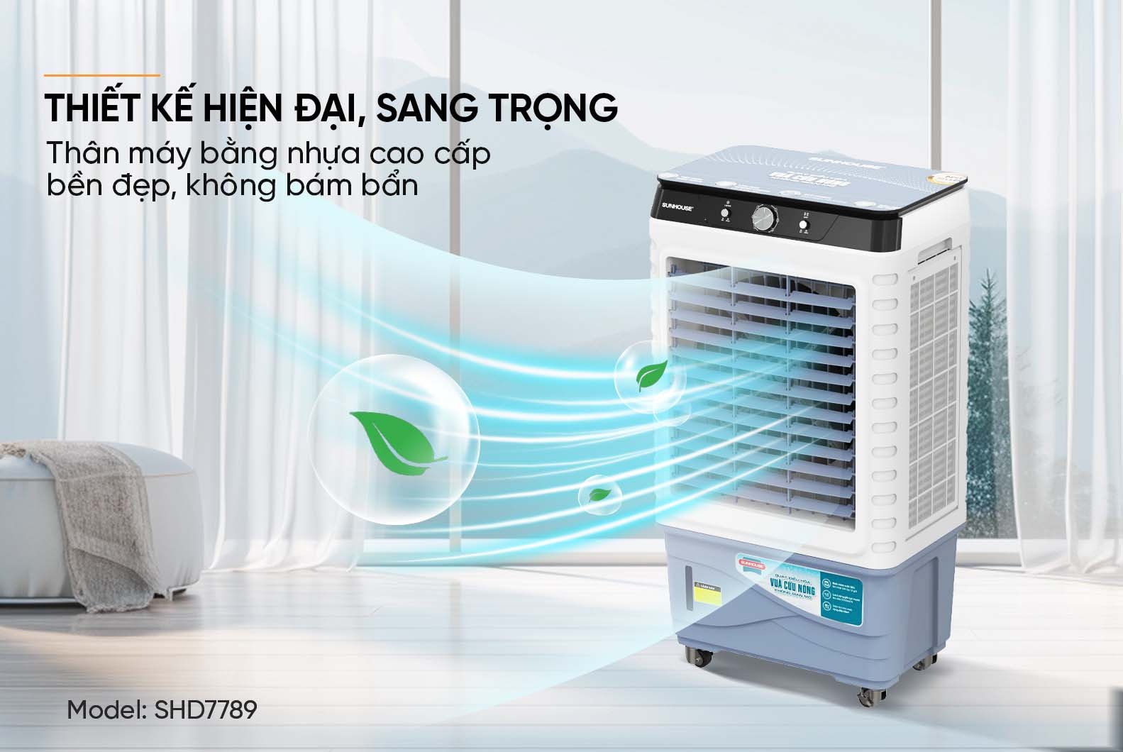 Máy làm mát không khí Sunhouse SHD7789 - Ảnh 4