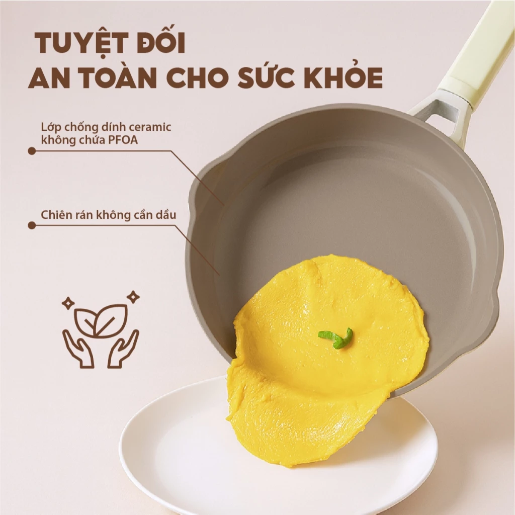 Chảo chống dính Goldsun GPA1300 SIZE 26CM - Ảnh 3