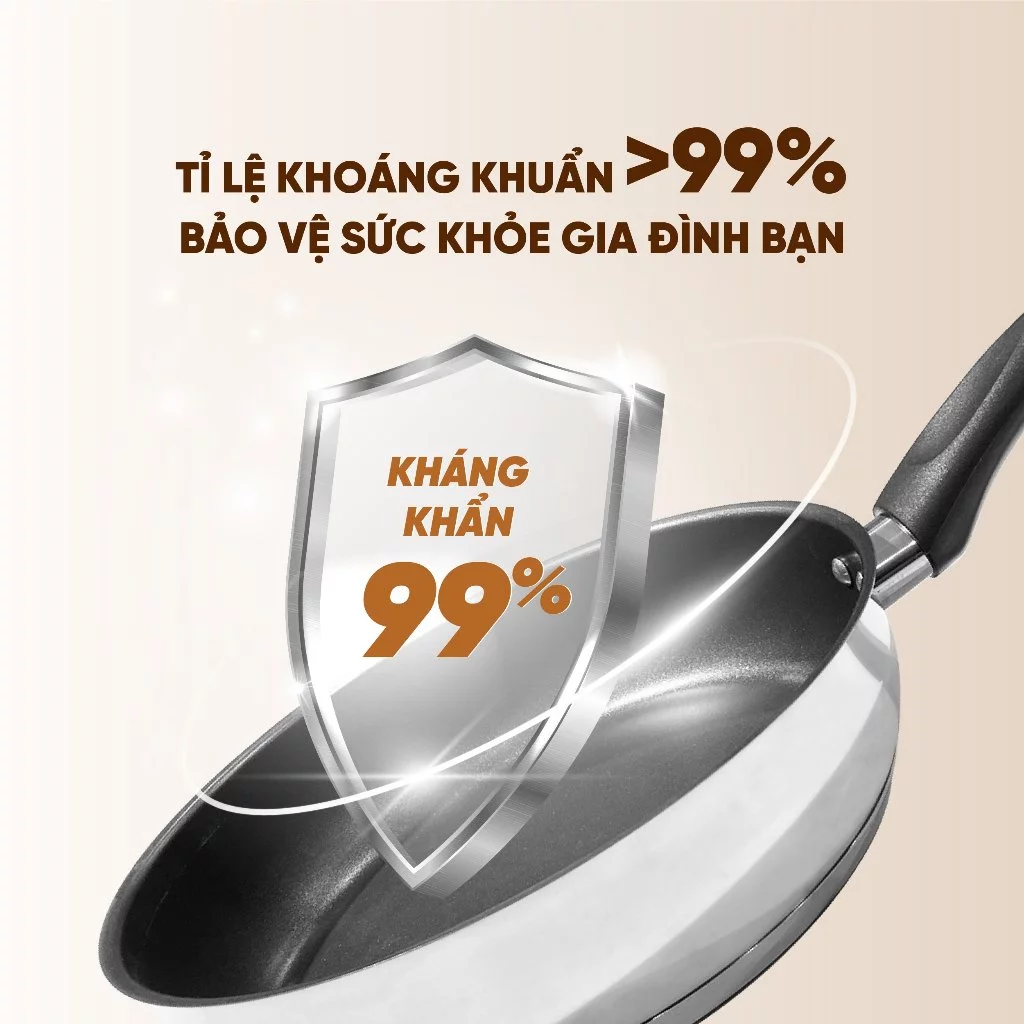 Chảo inox Goldsun GPA1400 - Ảnh 3
