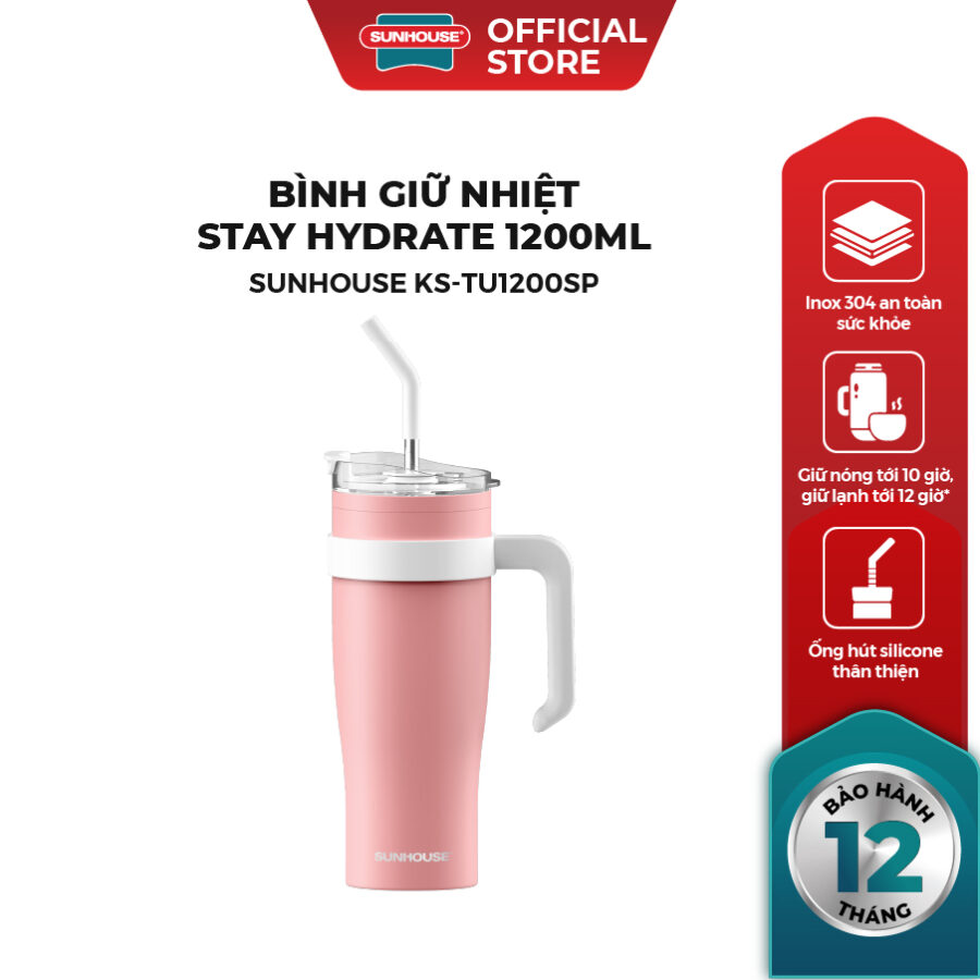 Bình giữ nhiệt Stay Hydrate 1200ml Sunhouse KS-TU1200SP