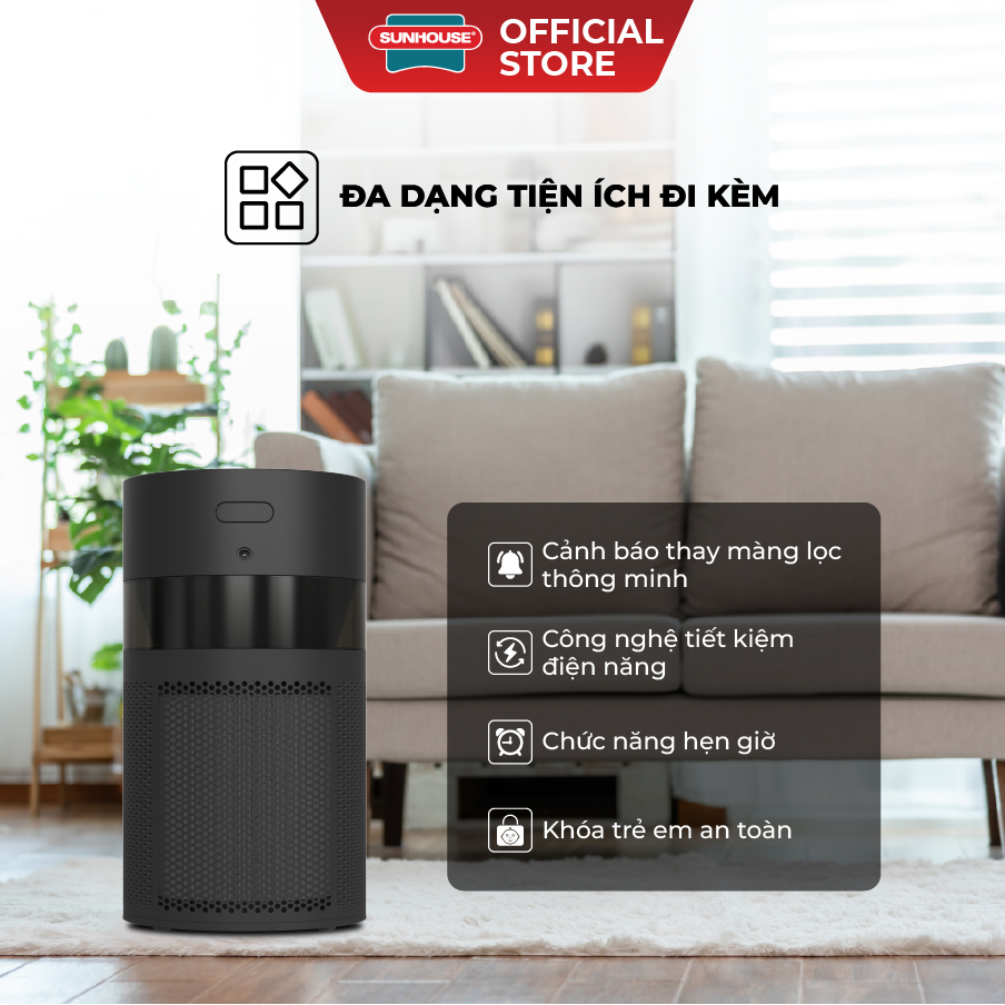Máy lọc không khí Sunhouse SHD-AP9711 - Ảnh 6