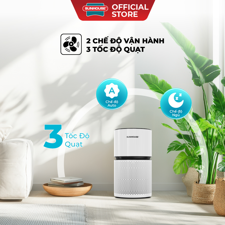 Máy lọc không khí Sunhouse SHD-AP9712 - Ảnh 5
