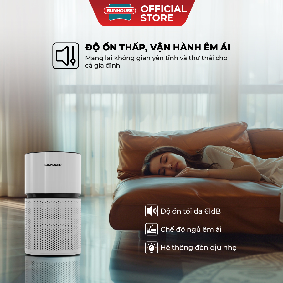 Máy lọc không khí Sunhouse SHD-AP9712 - Ảnh 4