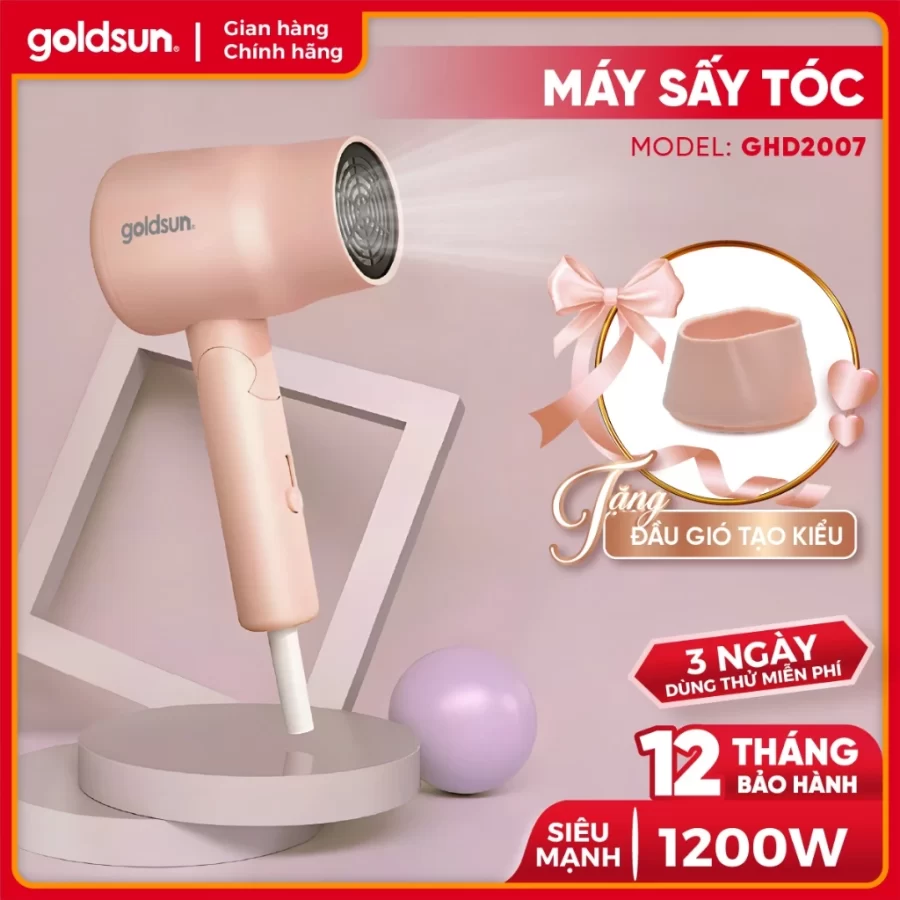 Máy sấy tóc Goldsun GHD2007