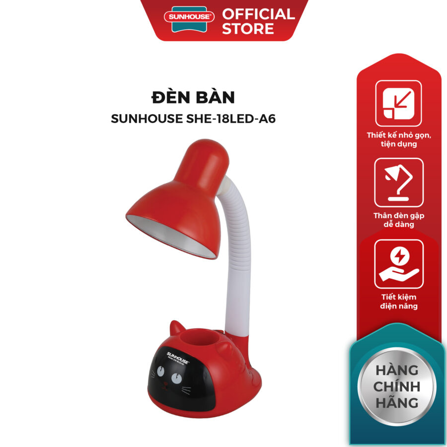 Đèn bàn Sunhouse SHE-18LED-A6