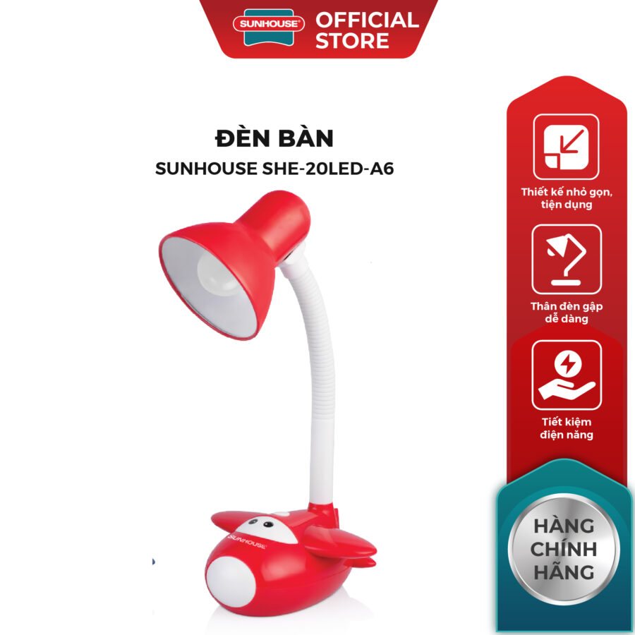 Đèn bàn Sunhouse SHE-20LED-A6